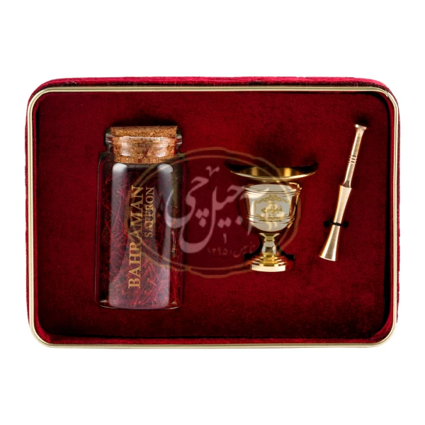 زعفران6گرمی گلگون بهرامن