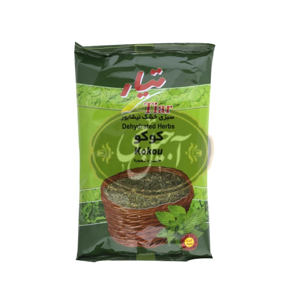 سبزی کوکو بسته 180 گرمی تیار