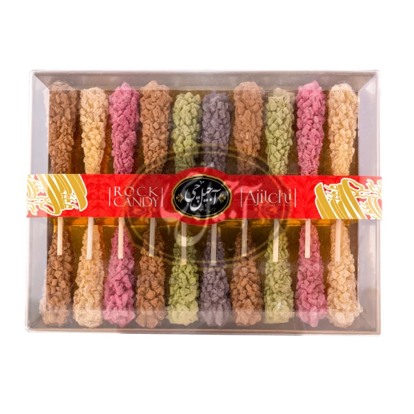 نبات نی دار بسته 20عددی بسته کریستال طعم دار