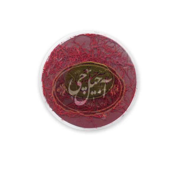 زعفران 1 گرمی قوطی گرد آجیل چی