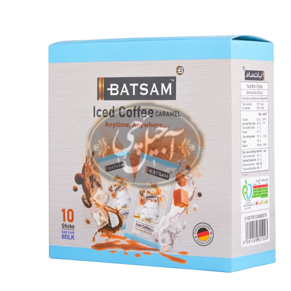 آیس کافی کاراملی ساشه 10عددی باتسام