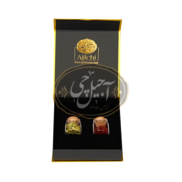 کادویی زعفران فیروزه آجیل چی