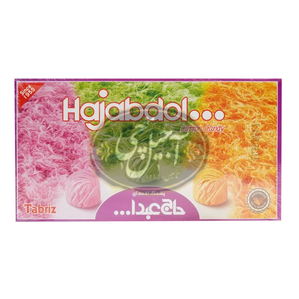 پشمک لقمه 350 گرم میوه ای حاج عبدالله