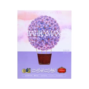 زعفران 3مثقالی قوطی بهرامن