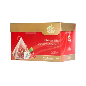 دمنوش هرمی چای ترش 14عددی مهرگیاه