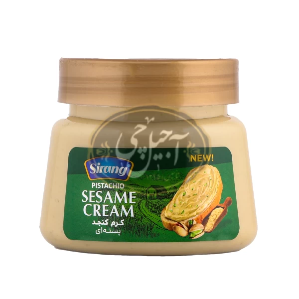 کرم کنجد پسته ای 350 گرمی سیرنگ